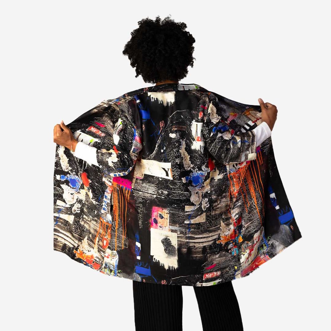 Athena Reversible Silk Jacket