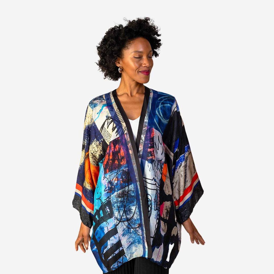 Fiji Silk Kimono Robe