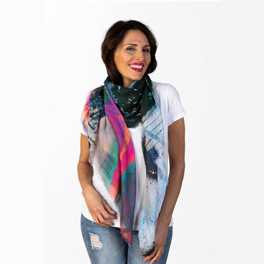 Connect the Dots Silk Modal Scarf