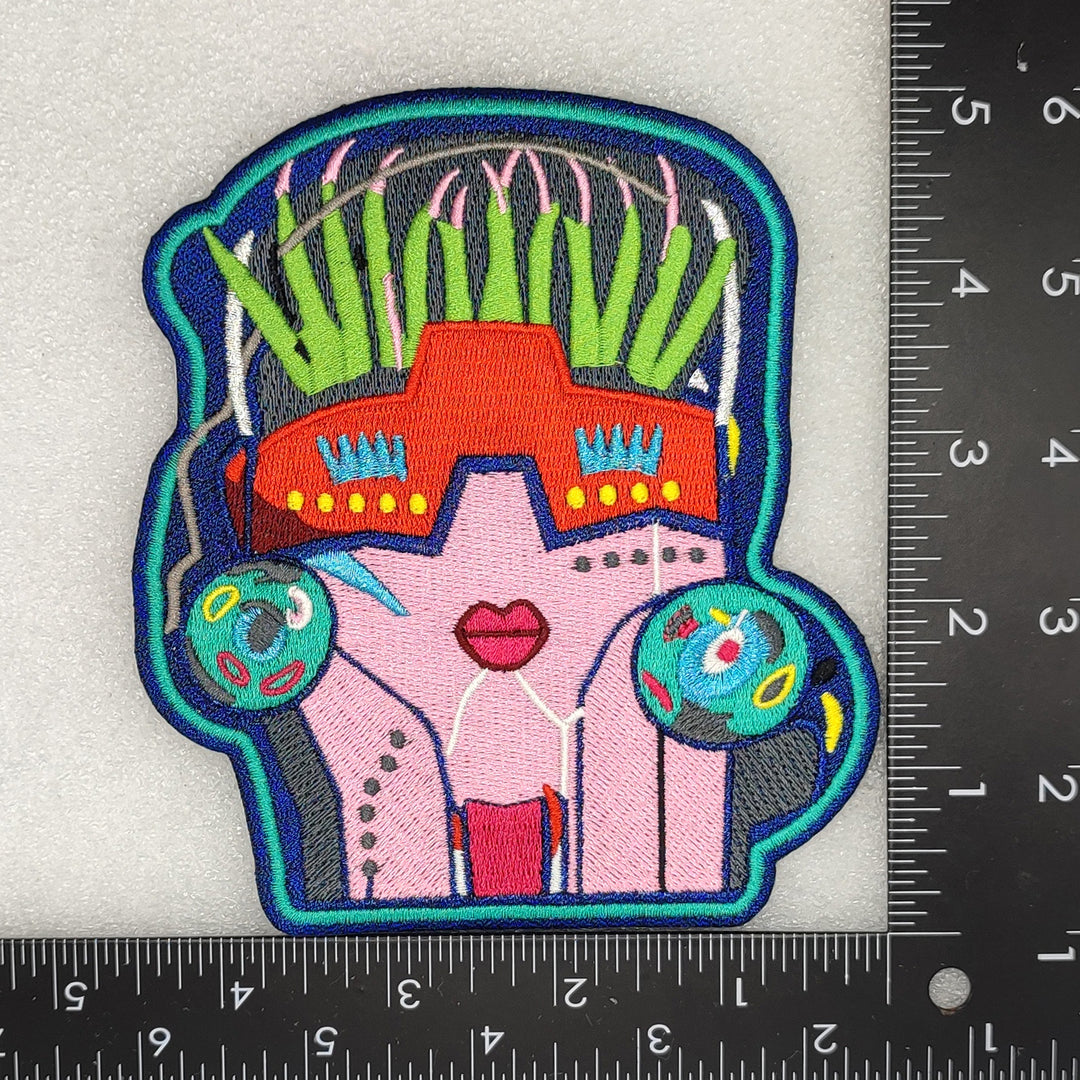 Wildflower Embroidered Patch