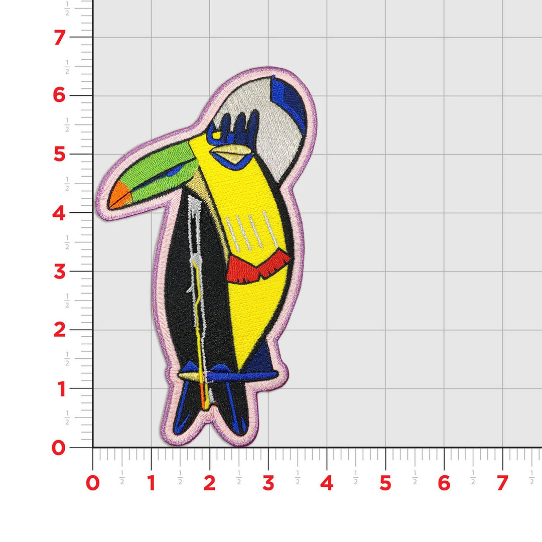 Plume Embroidered Patch