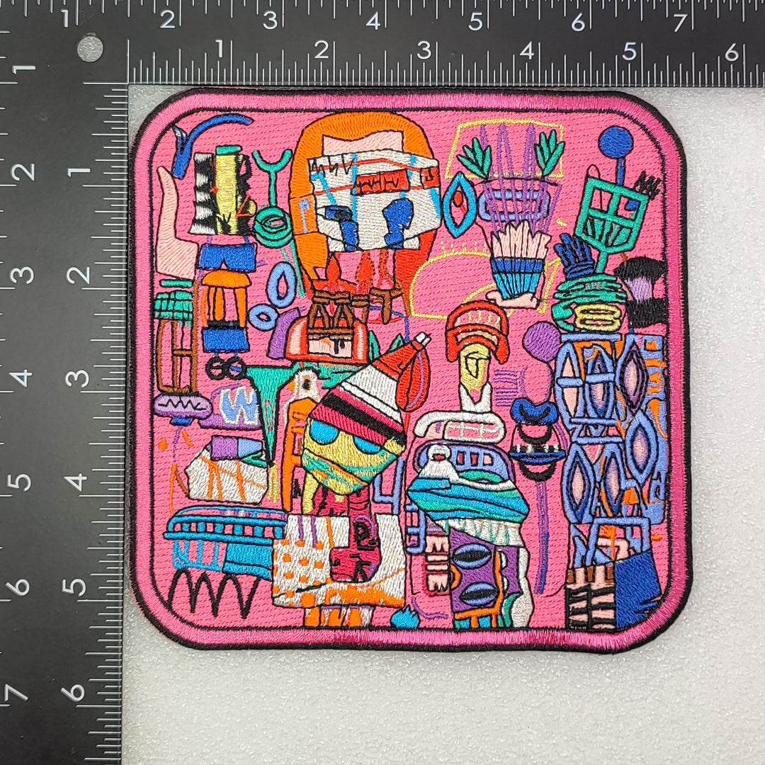 Panorama Embroidered Patch
