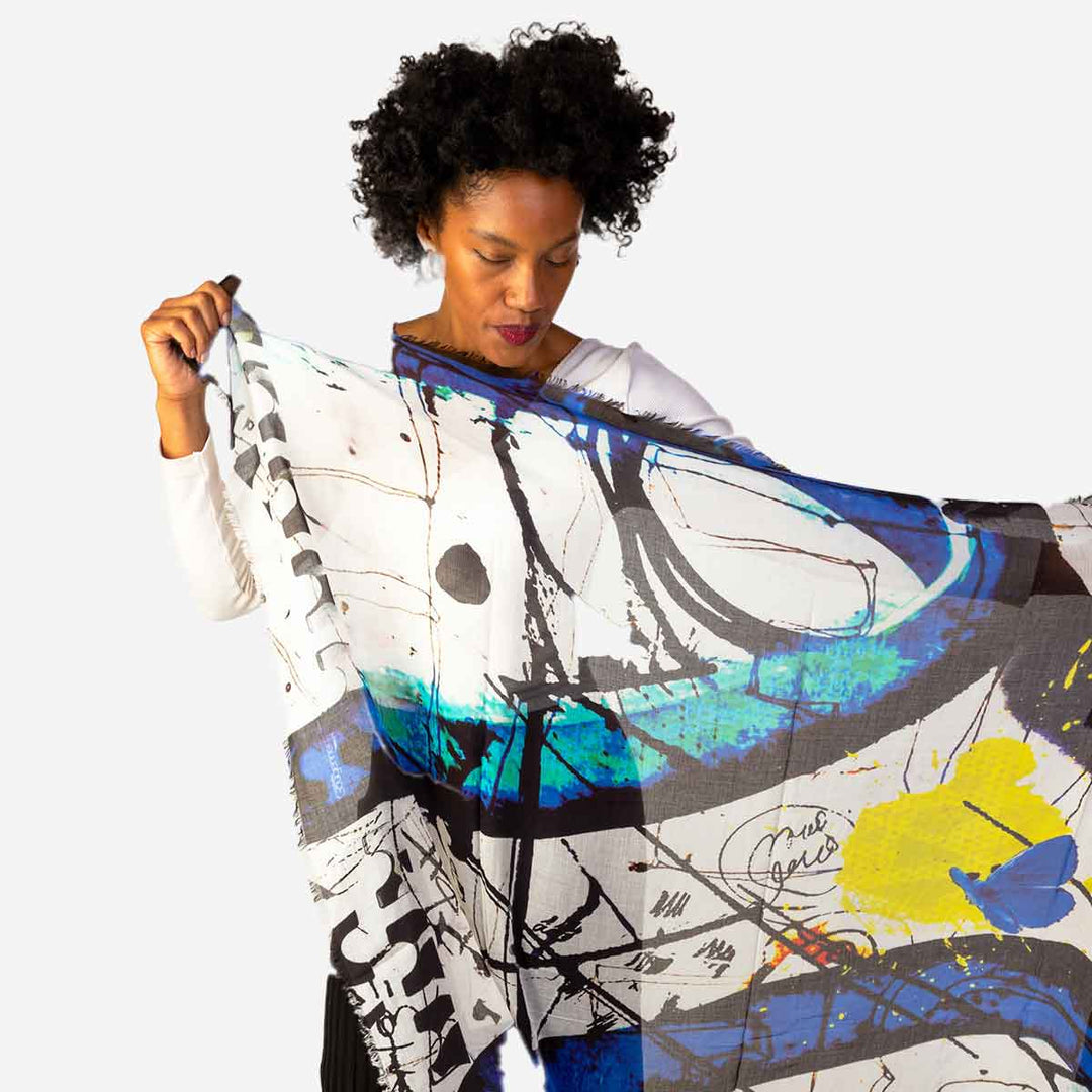 Lisboa Silk Modal Scarf