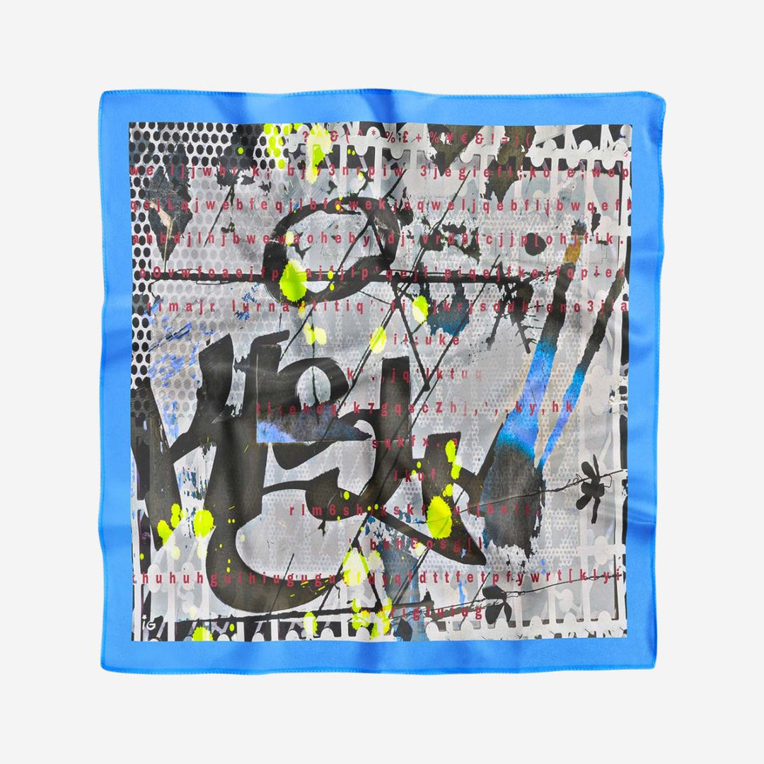 Conversation Silk Bandana