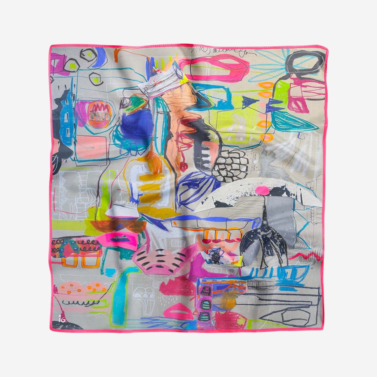 Women's Bandana The Traveler by Isabelle Gougenheim – Isabelle