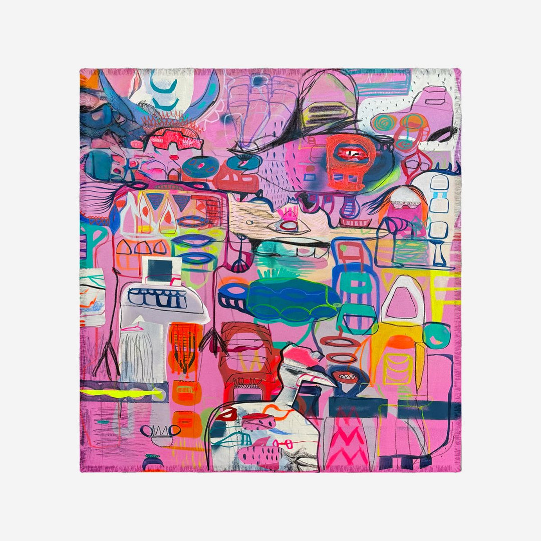 Bloom Silk Scarf