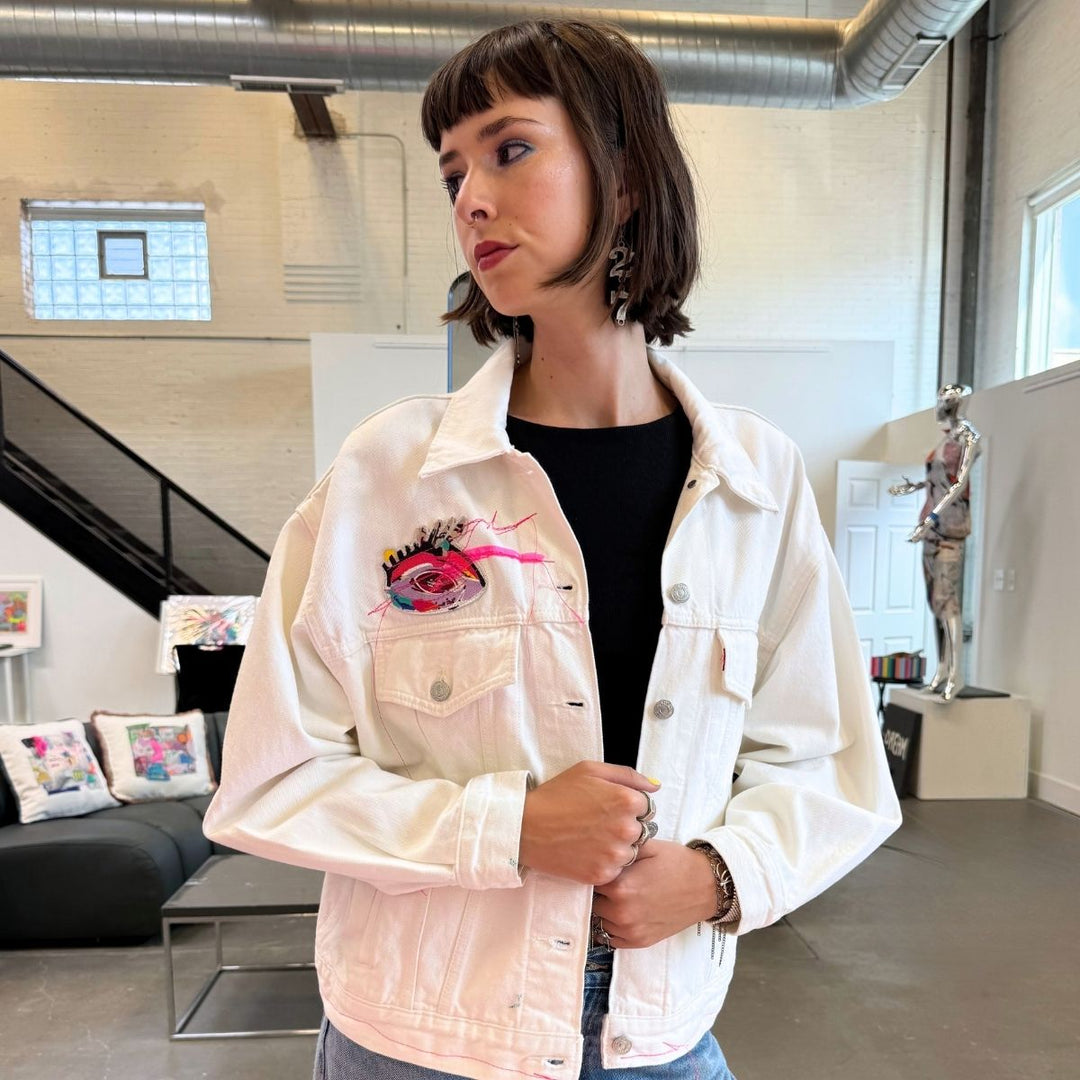 Blooming - One-of-a-Kind Wearable Artwork