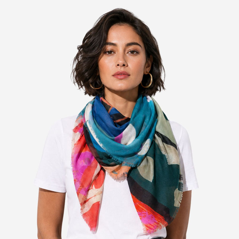 Blush Silk Scarf