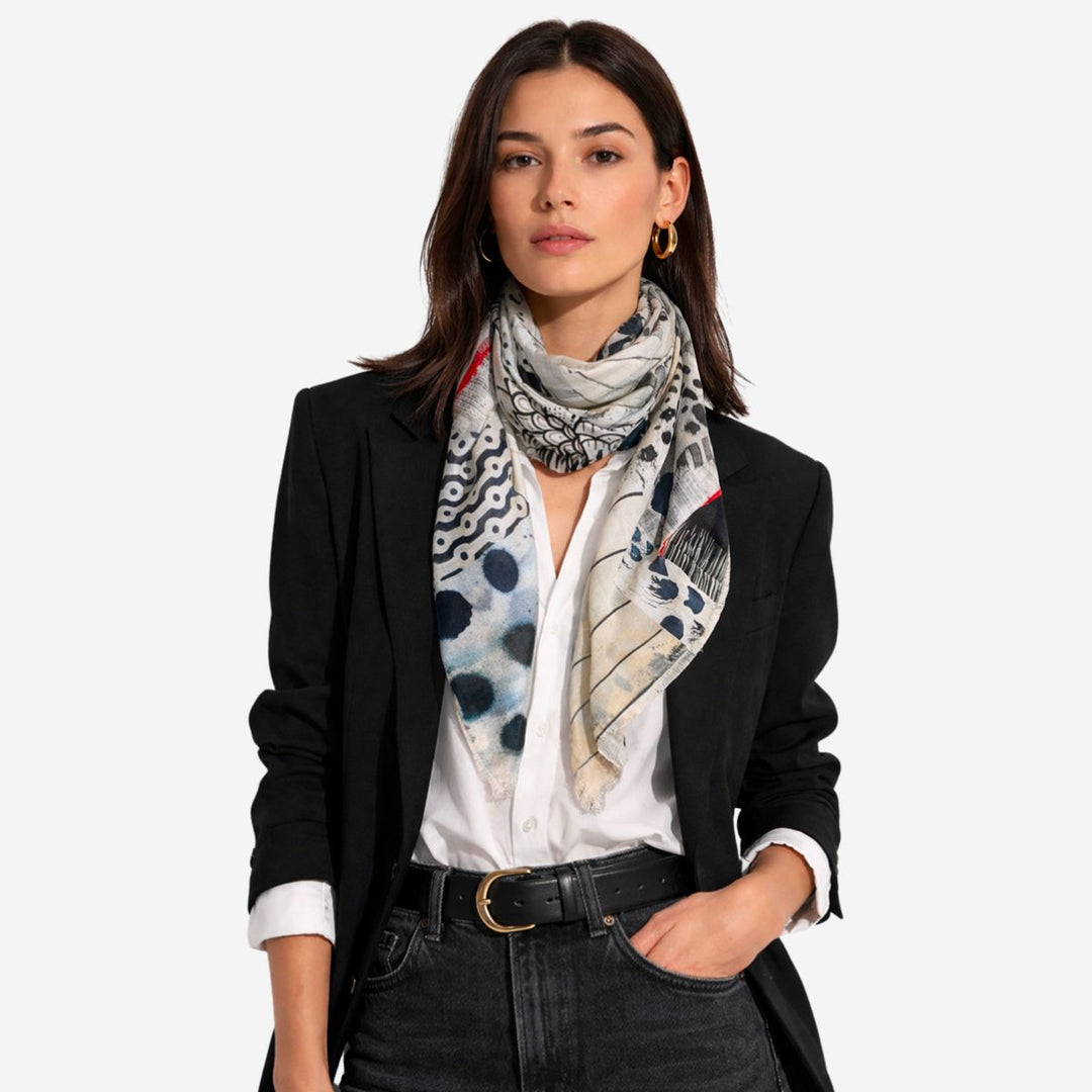 C'est La Vie Silk Scarf