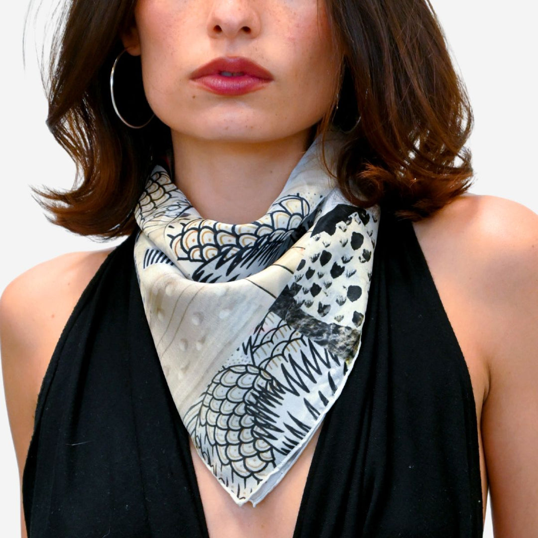 C'est La Vie Silk Bandana