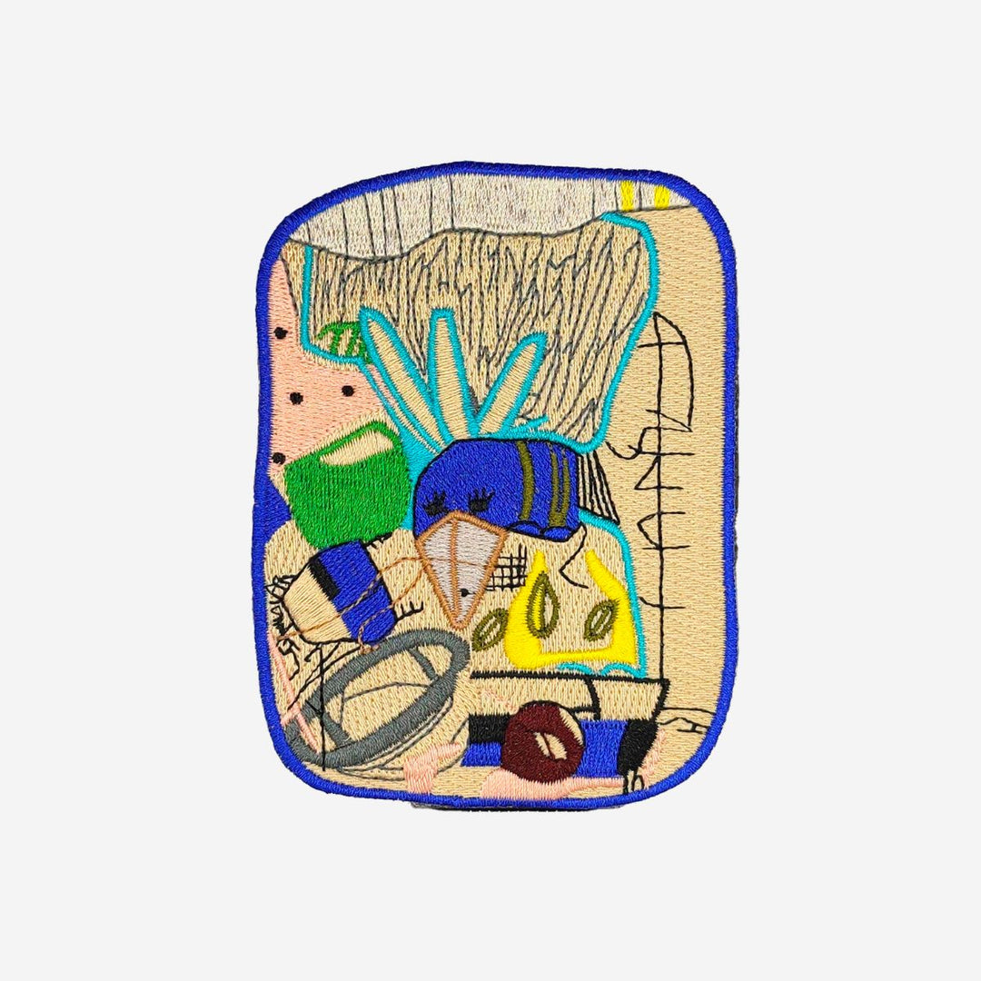 Comet Embroidered Patch