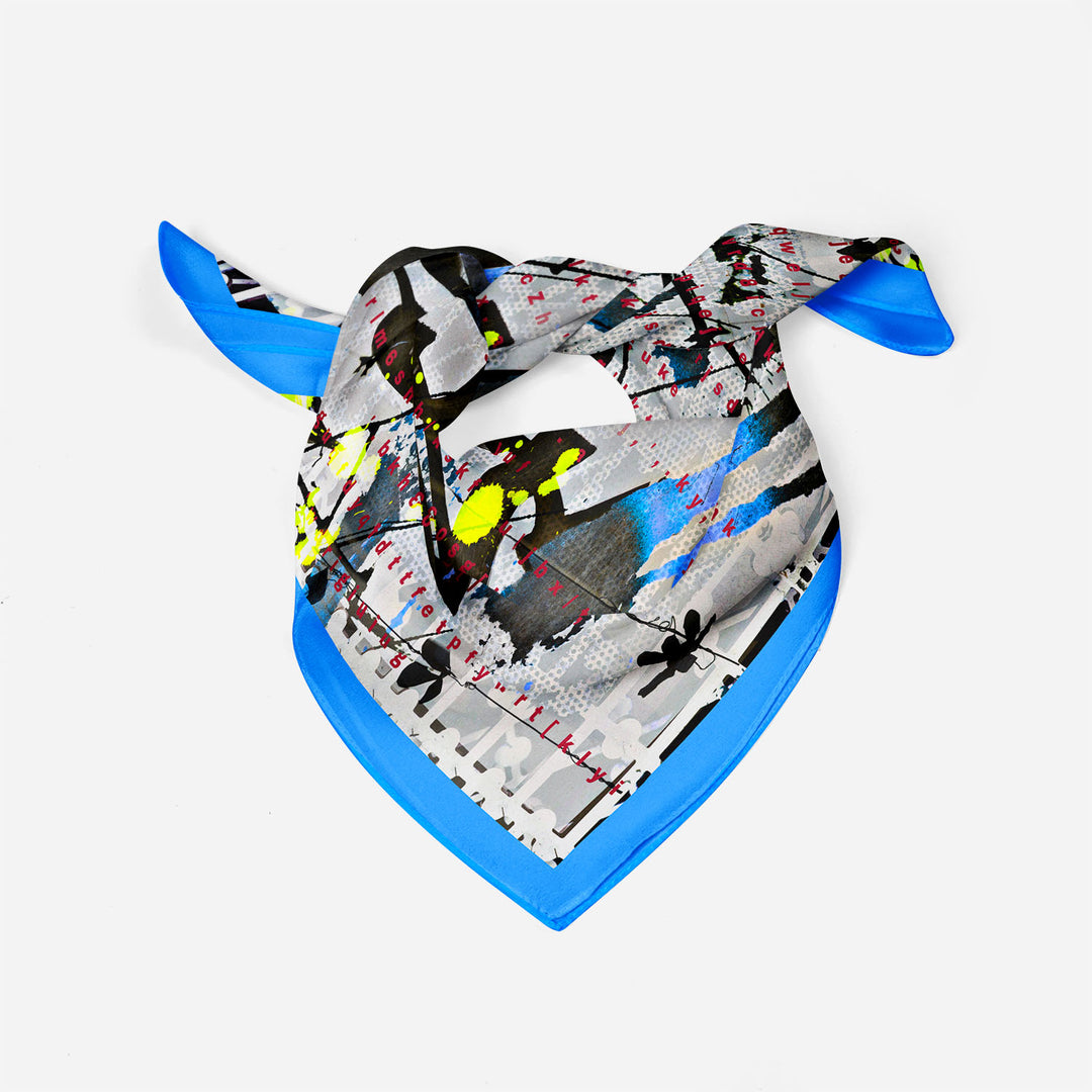 Conversation Silk Bandana