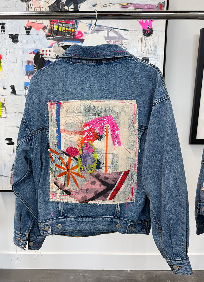 PREORDER - Custom Artwork Denim Jacket - Limited Edition of 8