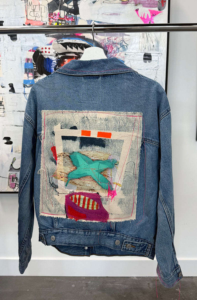 PREORDER - Custom Artwork Denim Jacket - Limited Edition of 8