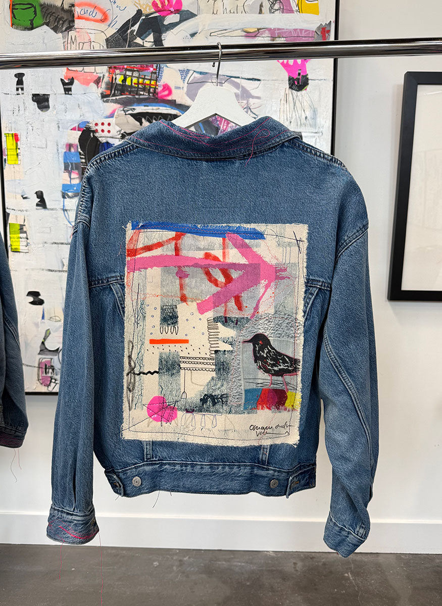 PREORDER - Custom Artwork Denim Jacket - Limited Edition of 8