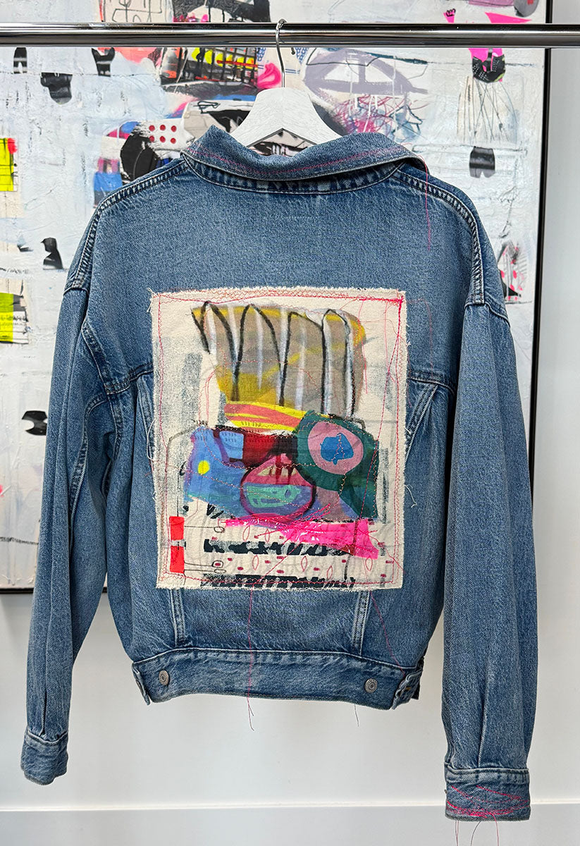 PREORDER - Custom Artwork Denim Jacket - Limited Edition of 8