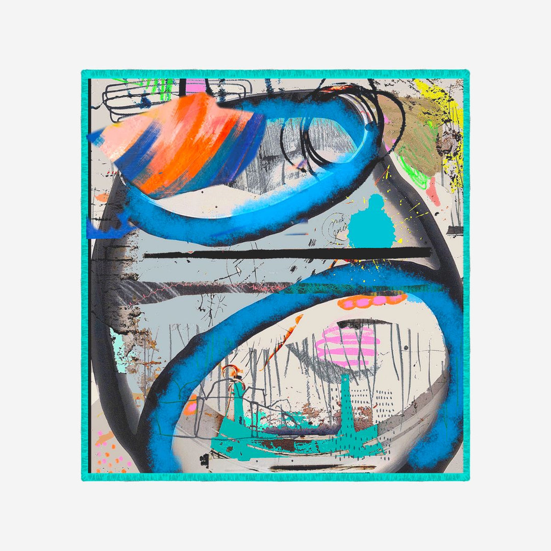 Echo Silk Scarf