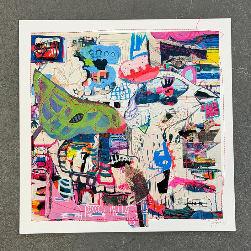 Mixed Media Artwork - Horizon