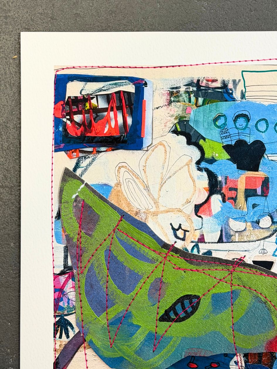 Mixed Media Artwork - Horizon