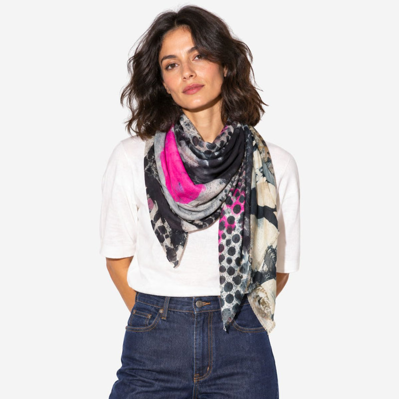 Horizon Silk Scarf