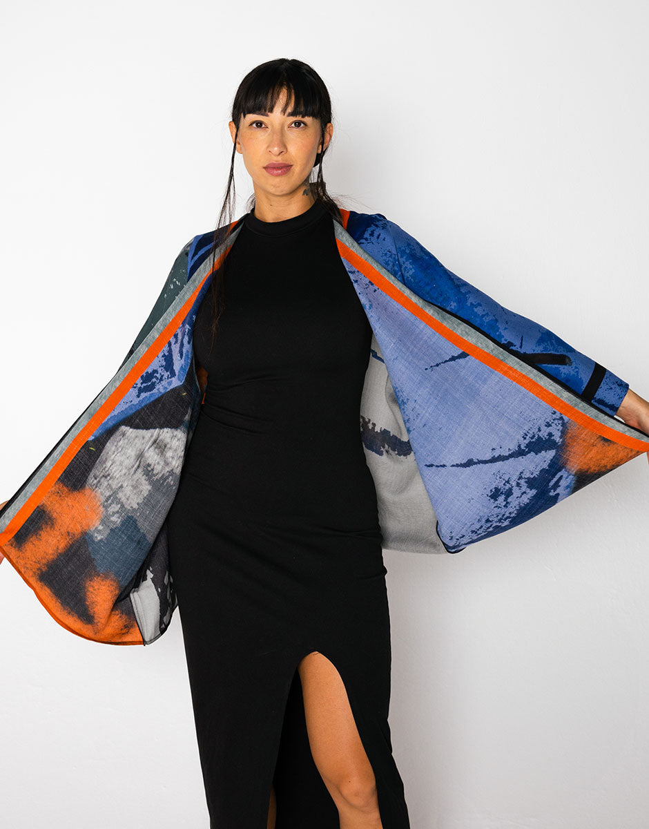 Zermatt Wool Kimono Robe