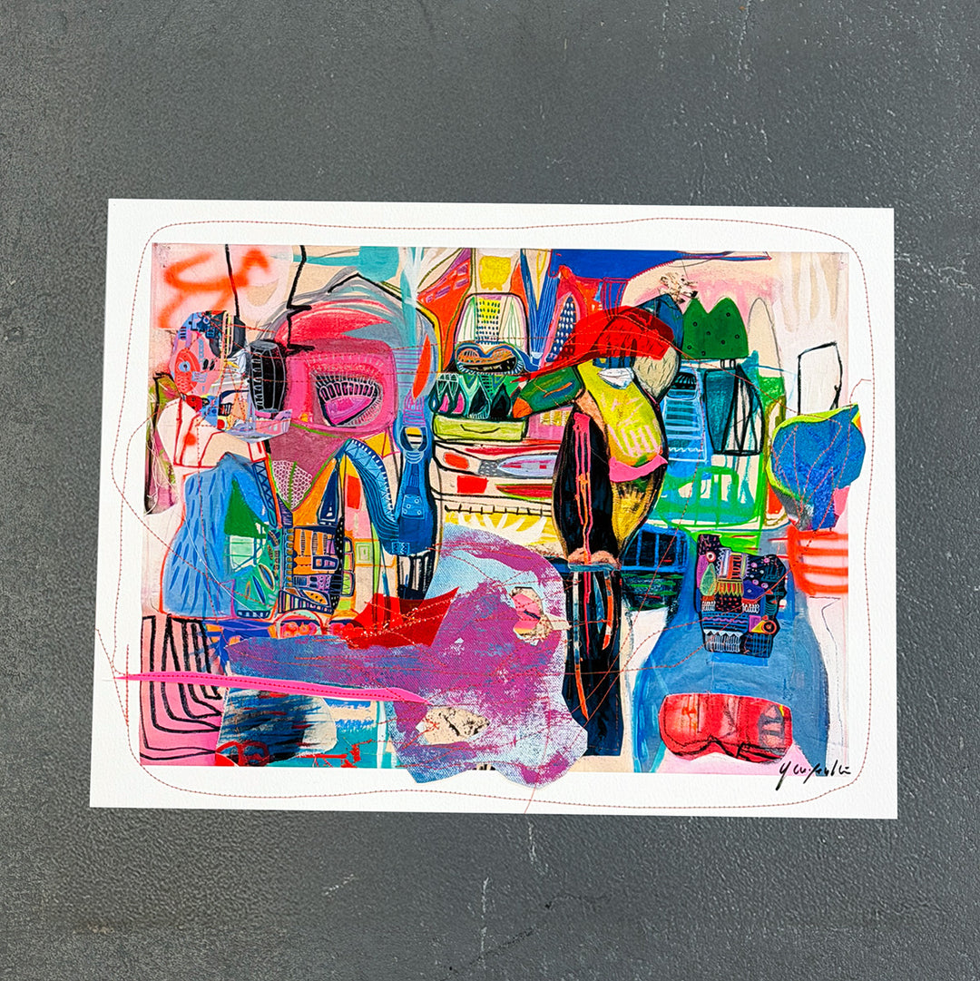 Mixed Media Artwork - Melody