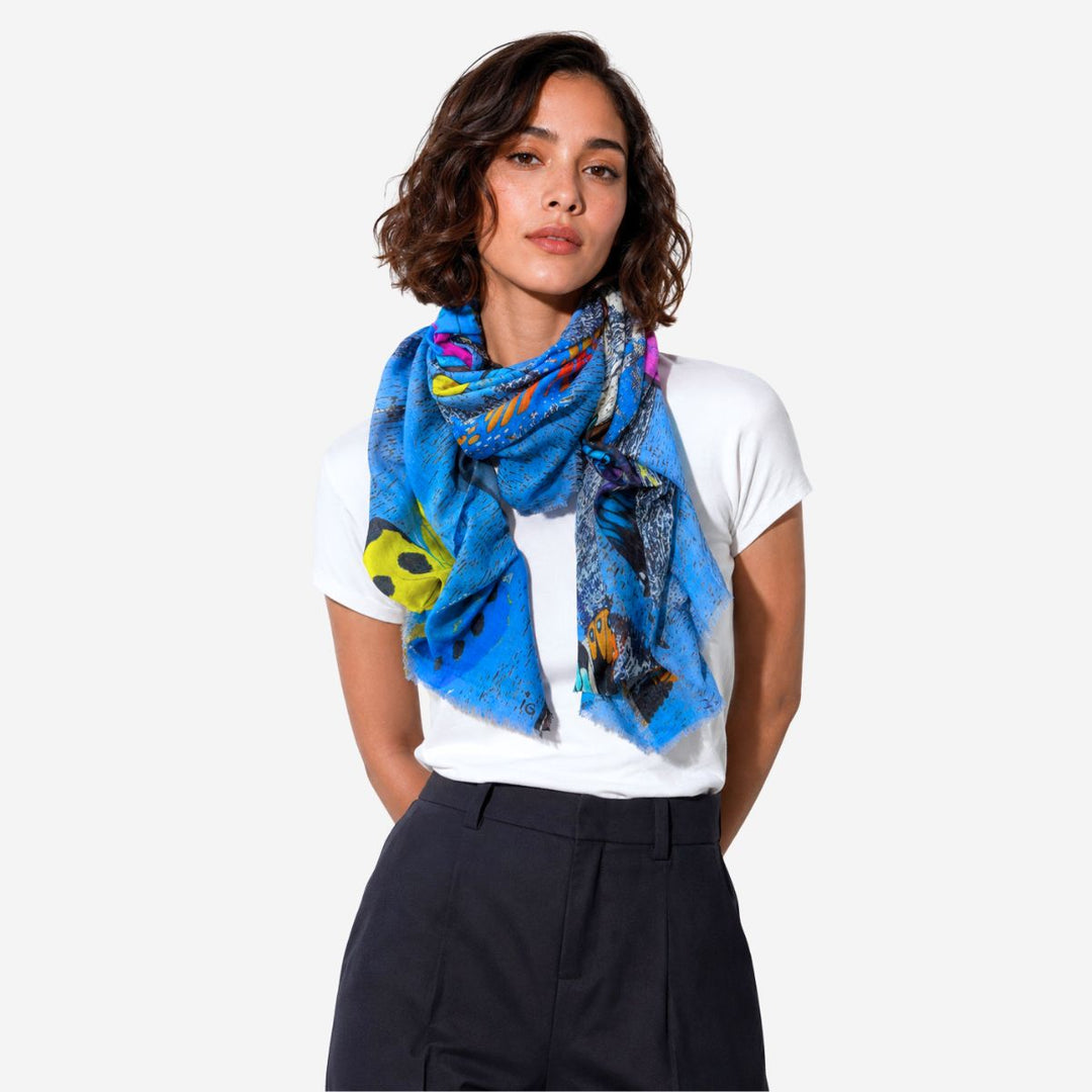 Monarch Silk Scarf