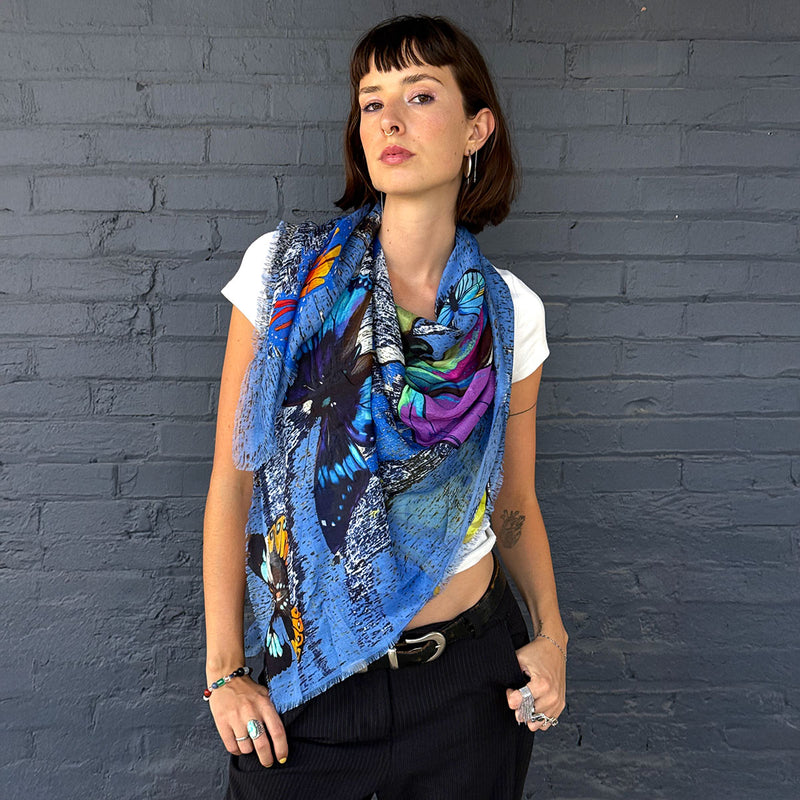 Monarch Silk Scarf