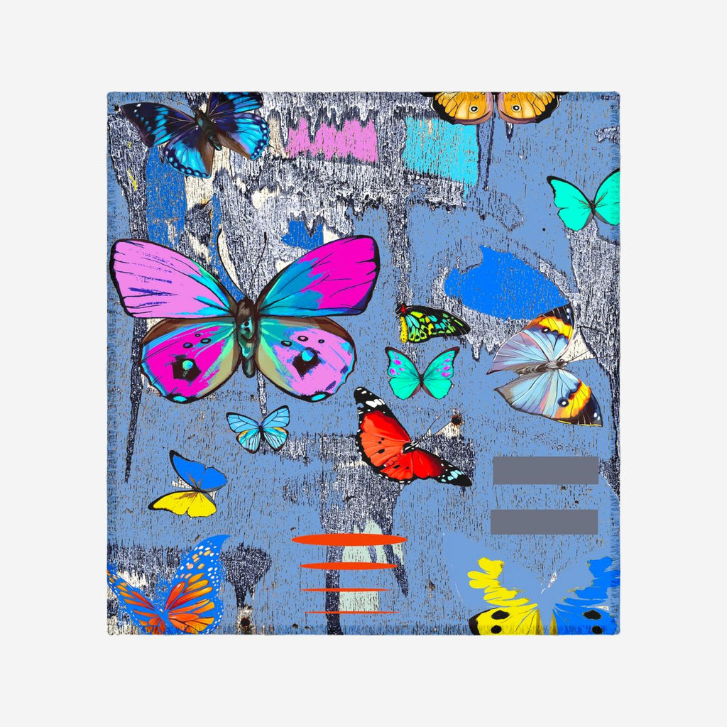 Women's Silk Scarf Monarch by Isabelle Gougenheim – Isabelle