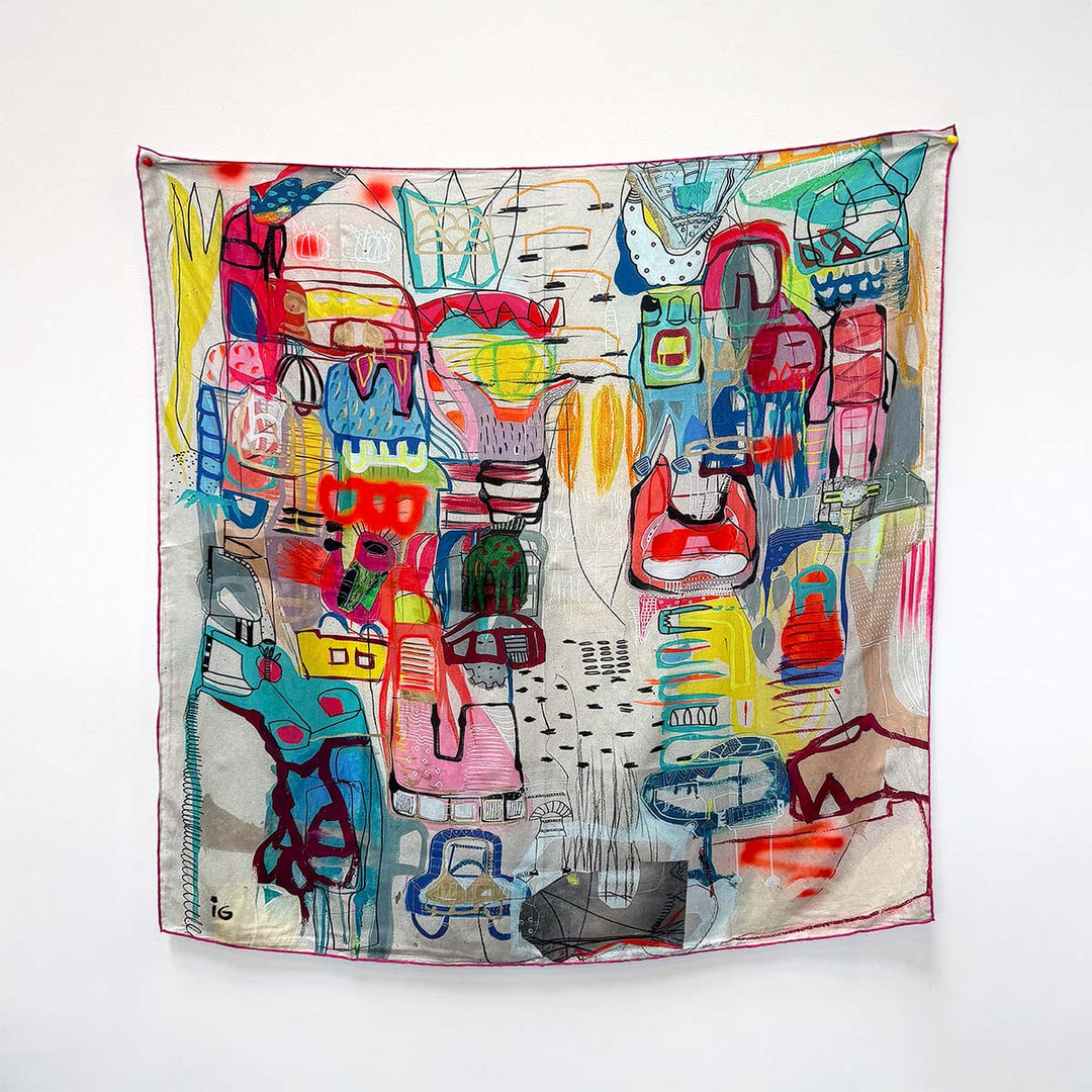 Etoile Silk Cotton Scarf