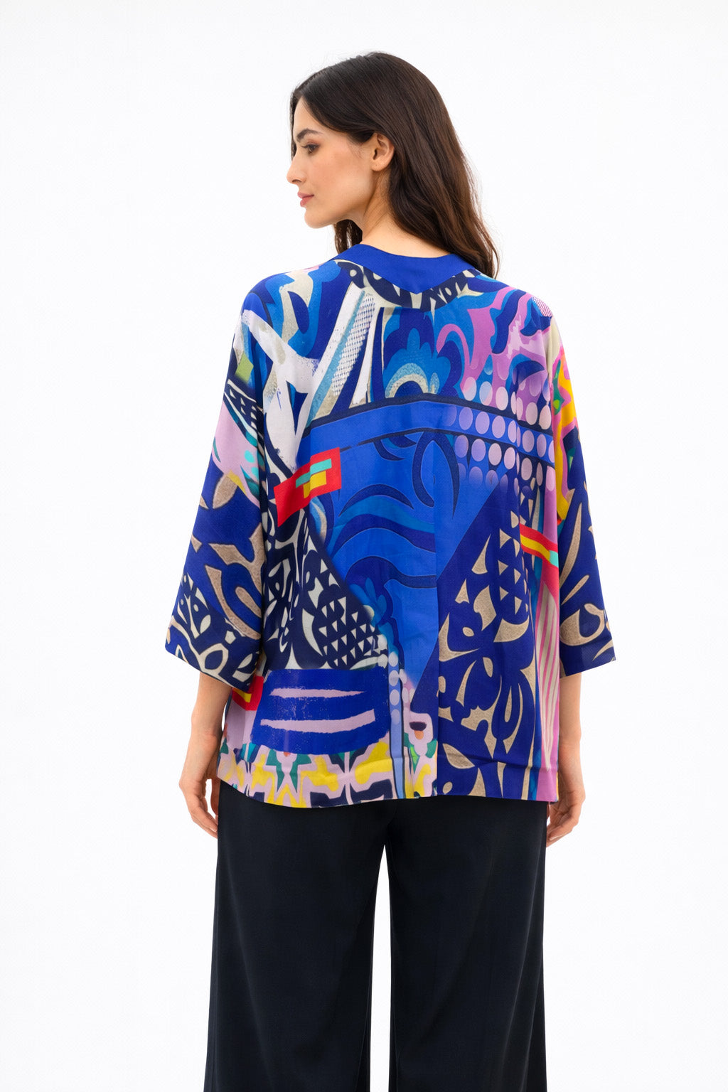 Porto Silk Kimono Robe