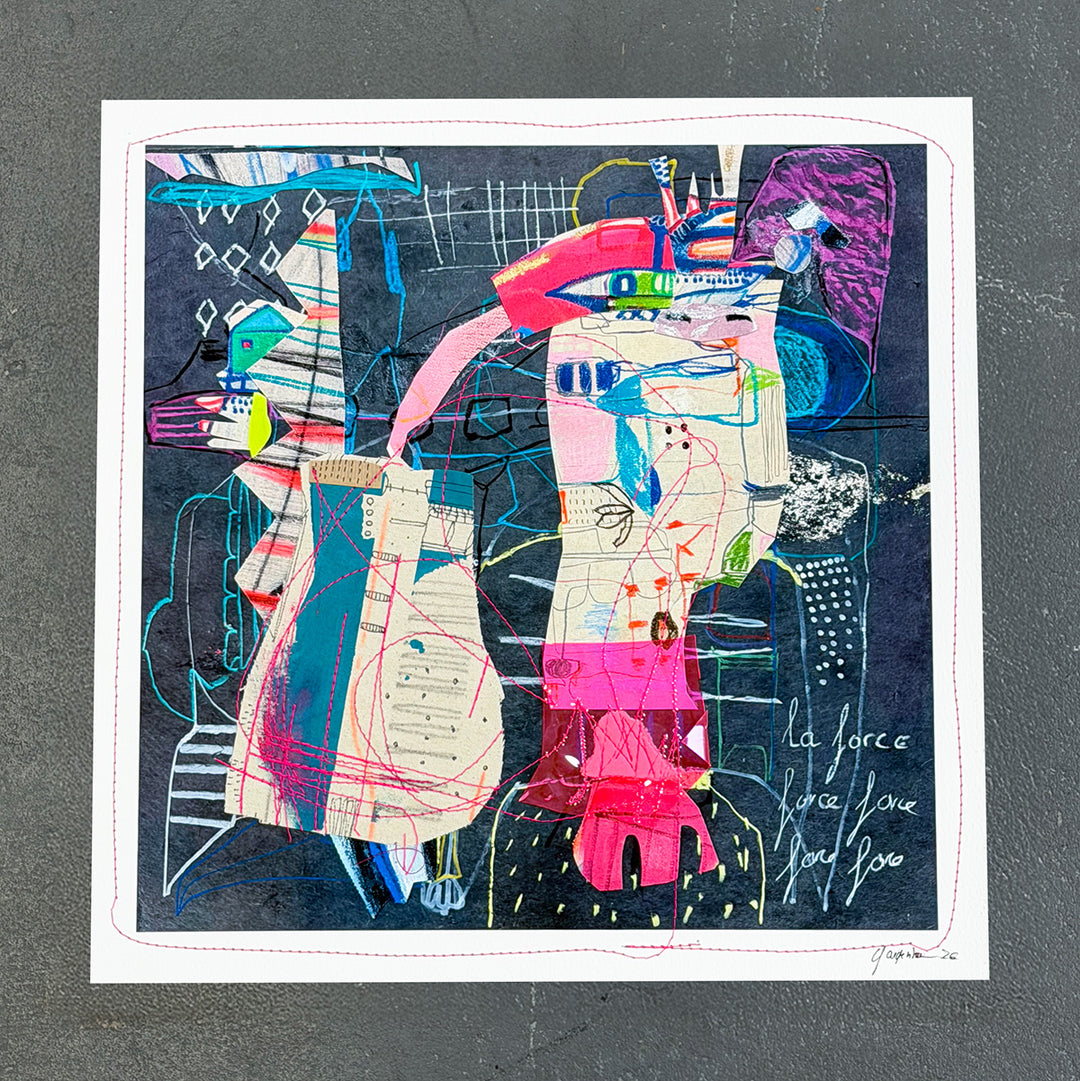Mixed Media Artwork - Portrait