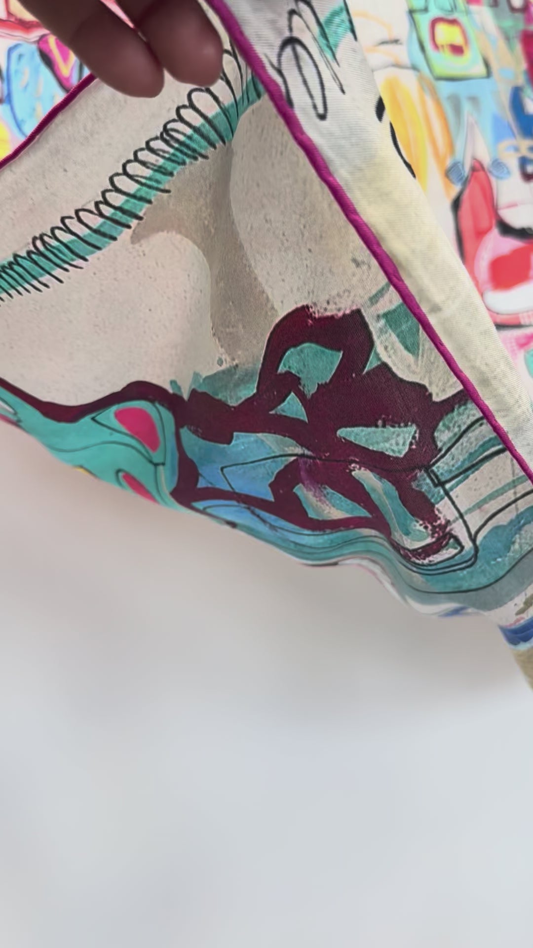 Etoile Silk Cotton Scarf