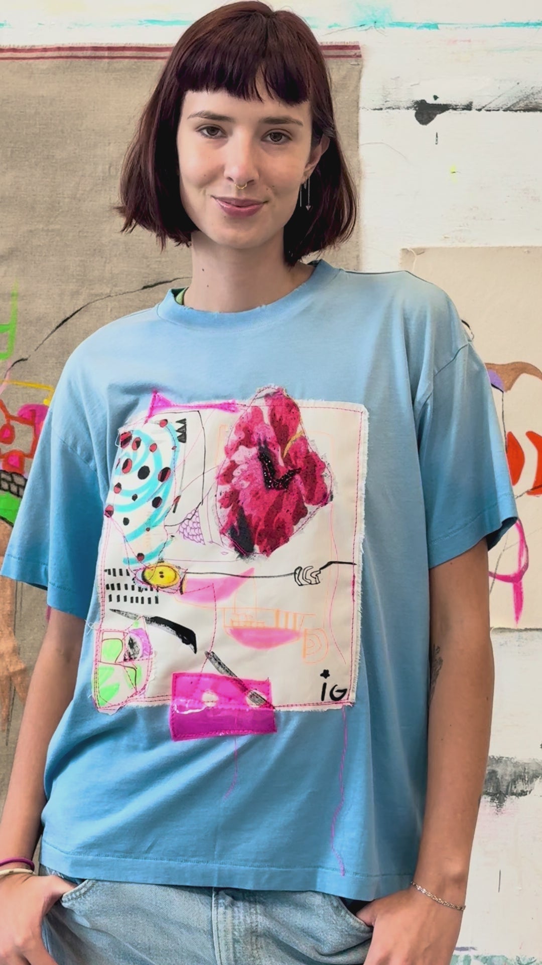 Open Sky - One-of-a-Kind Wearable Artwork