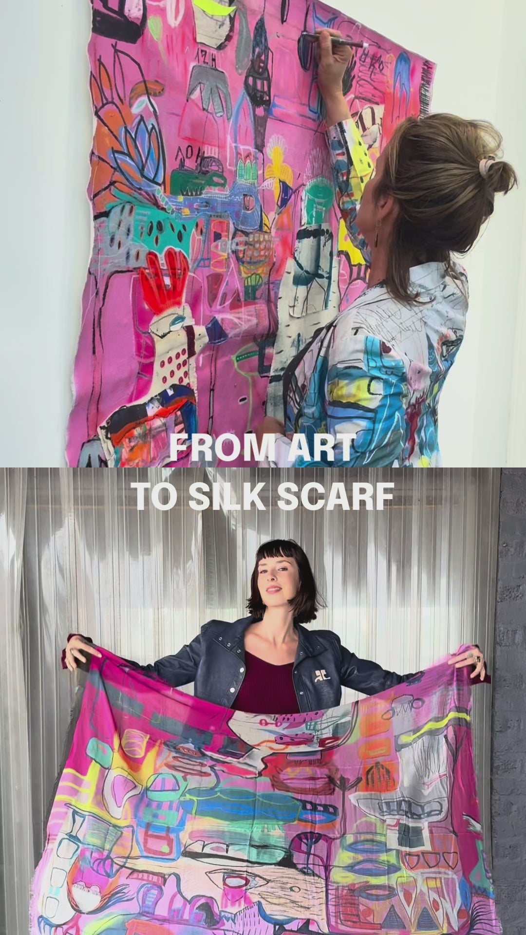 Bloom Silk Modal Scarf
