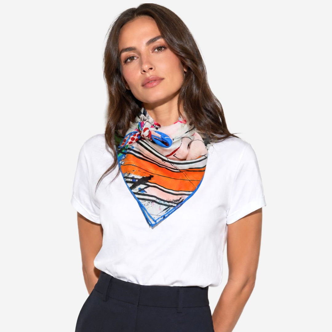 Prism Silk Cotton Scarf