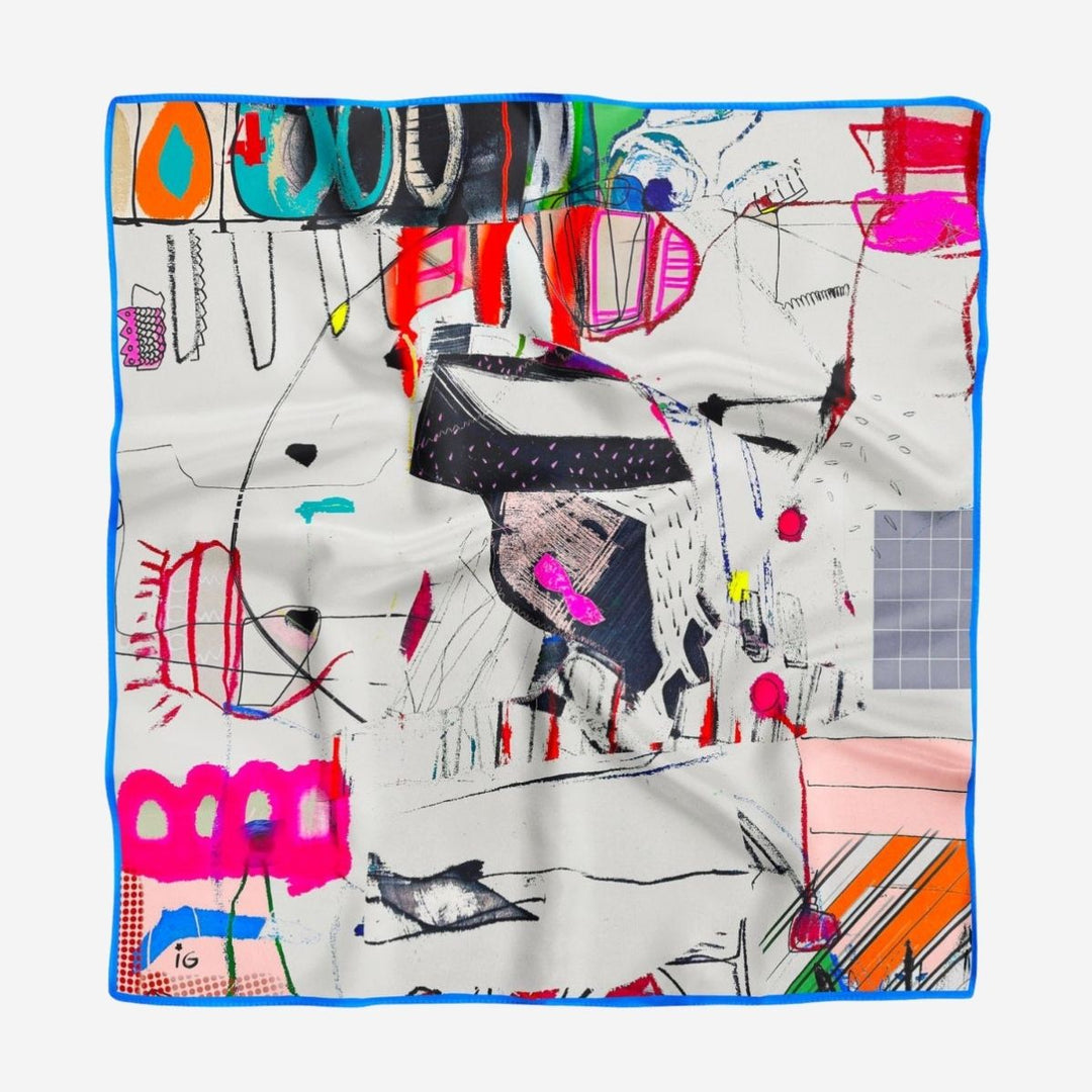 Prism Silk Cotton Scarf
