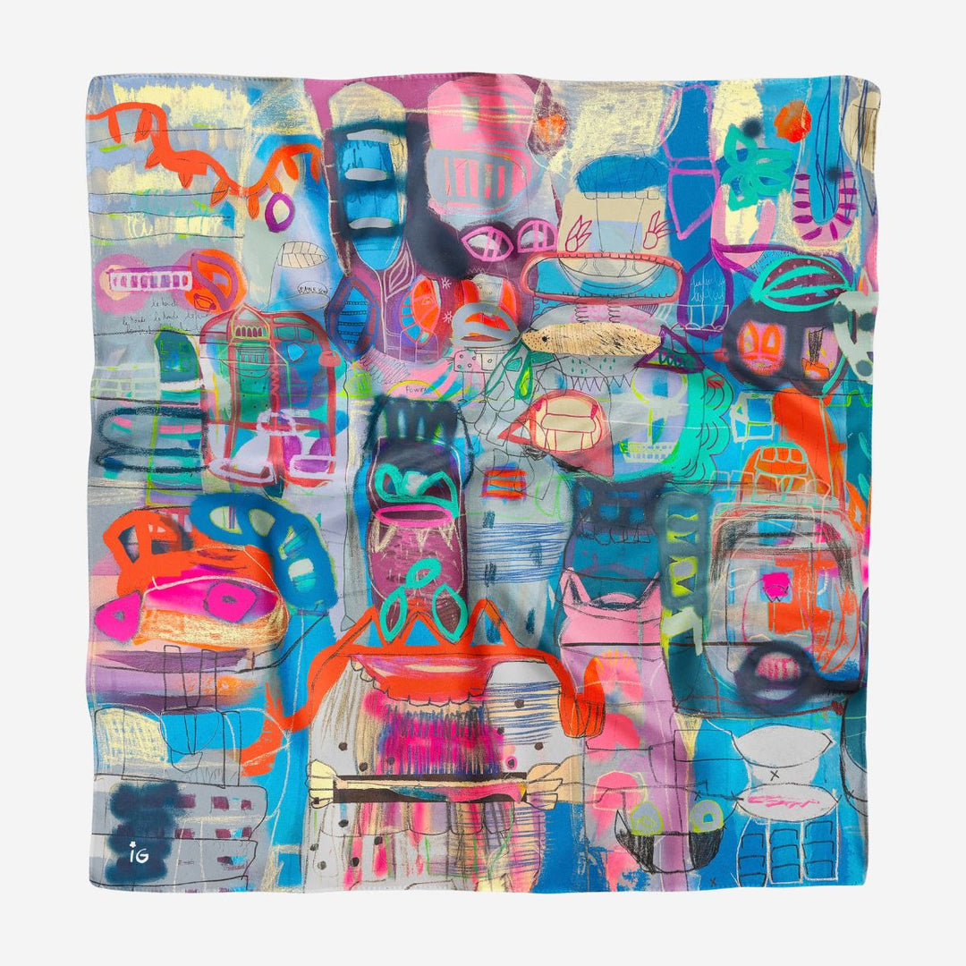 Roadmap Cotton Scarf
