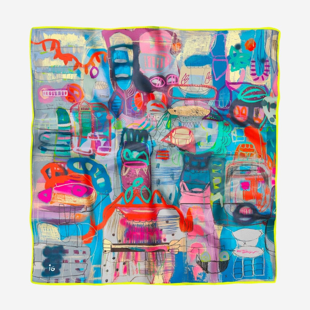 Roadmap Silk Cotton Scarf
