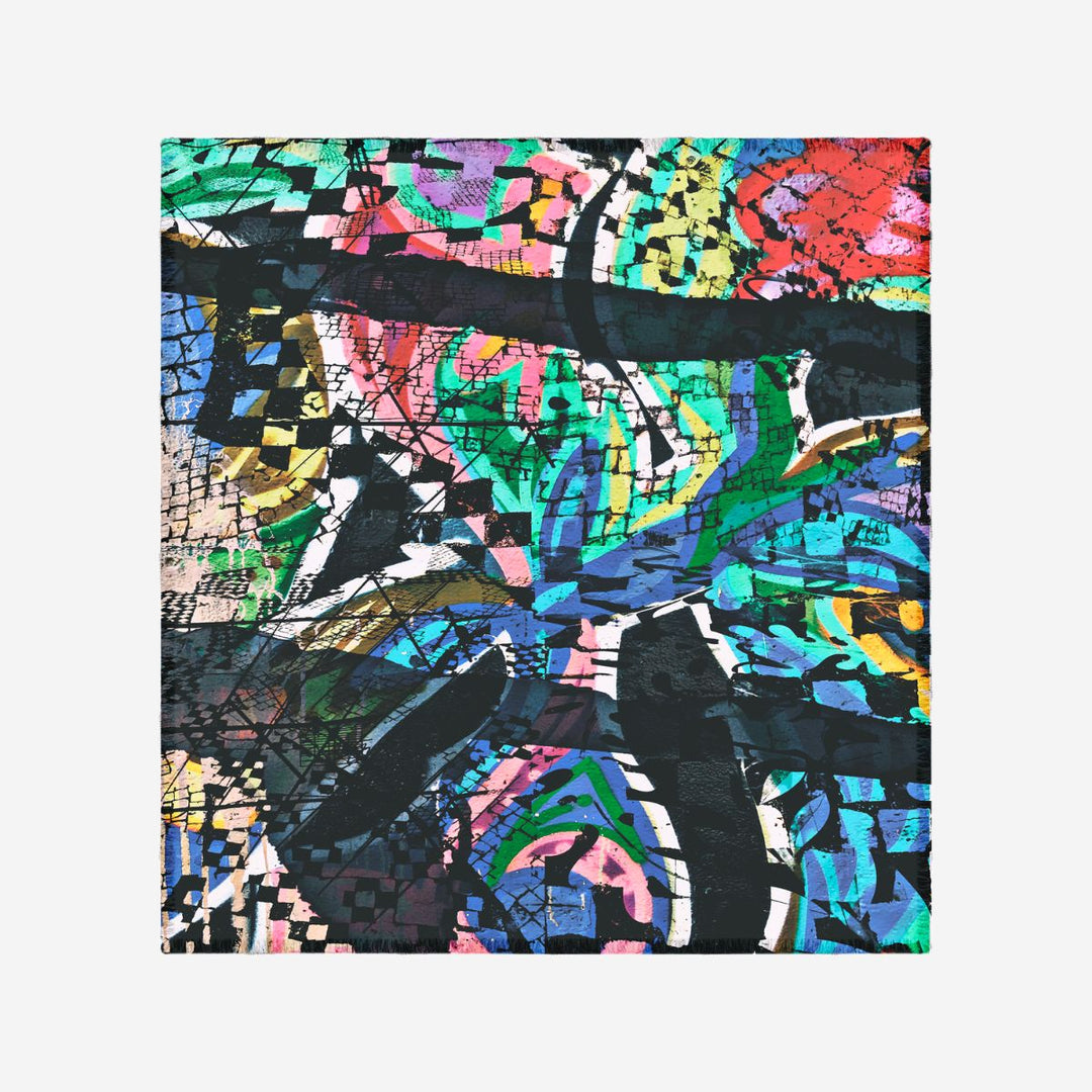 Route 50 Colors Silk Scarf