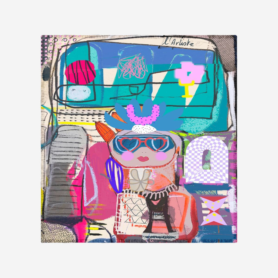 L'Artiste Silk Scarf