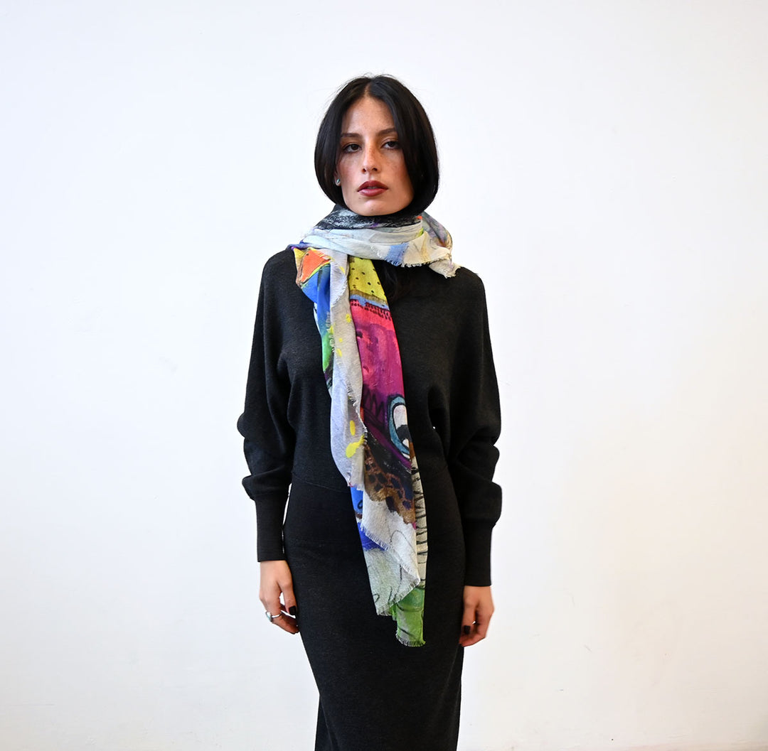 Fly High Silk Scarf