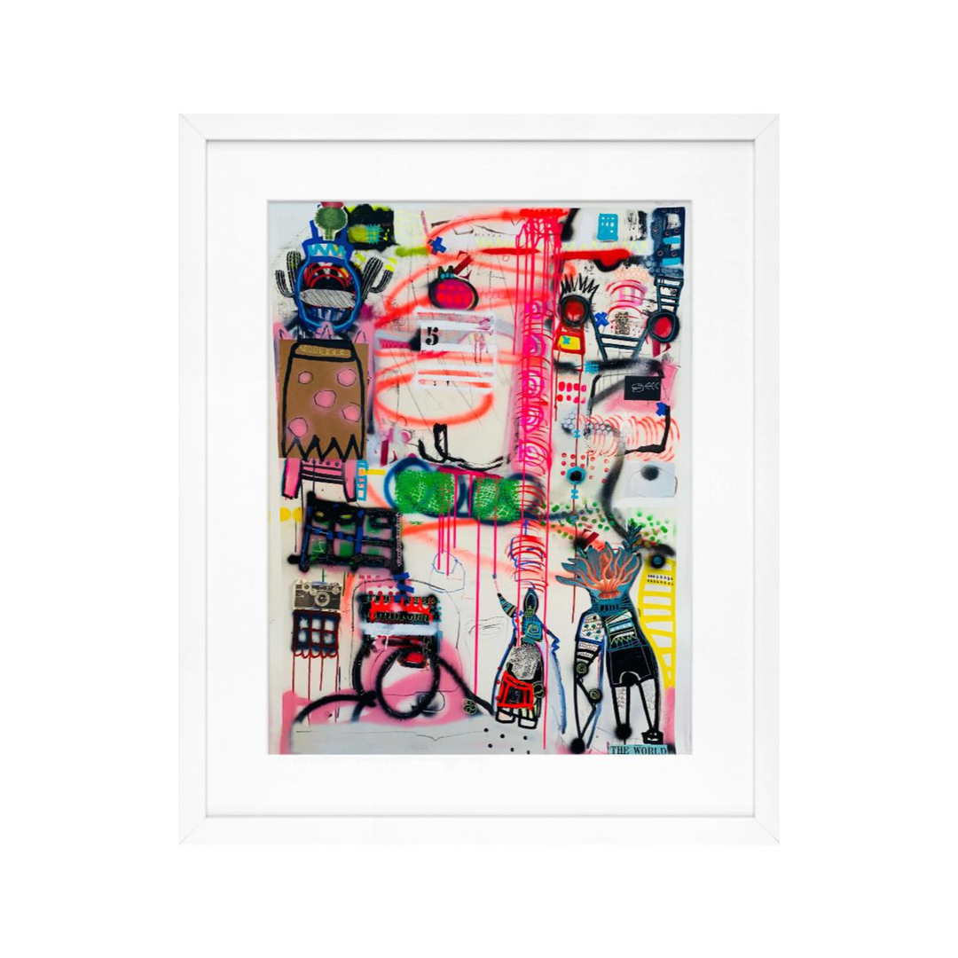 Framed Print - Le Monde