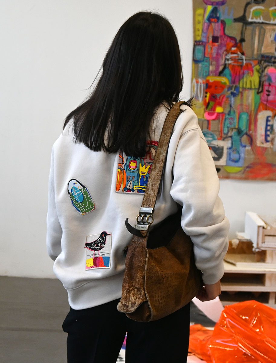 Horizon Sweatshirt - with Art Patches