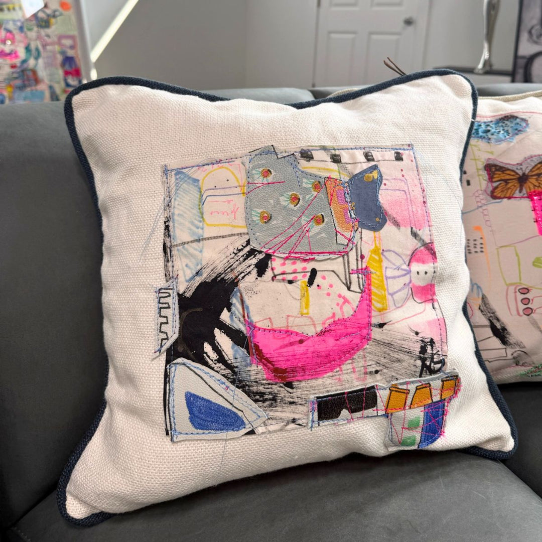 Vista - One-of-a-Kind Pillow Artwork