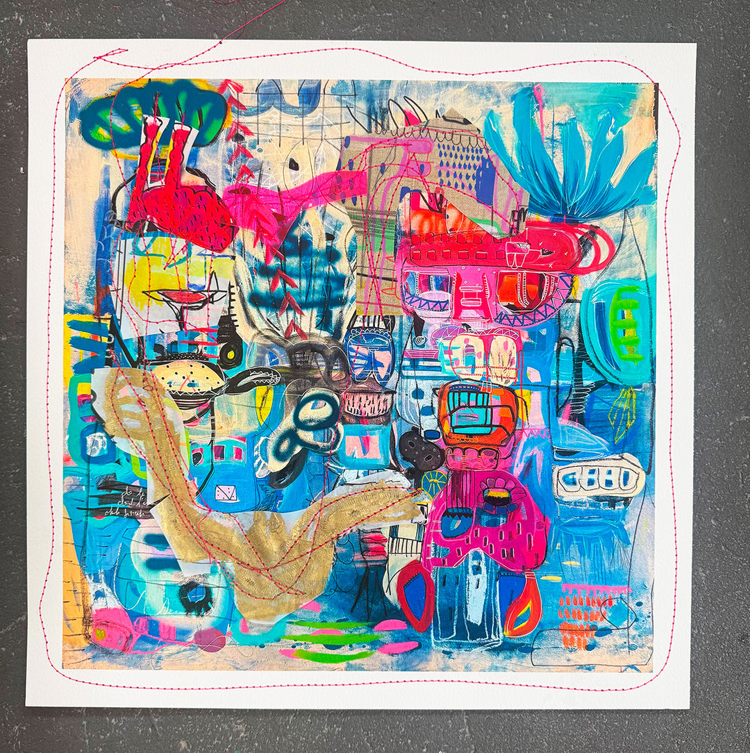 Mixed Media Artwork - Voyage Libre
