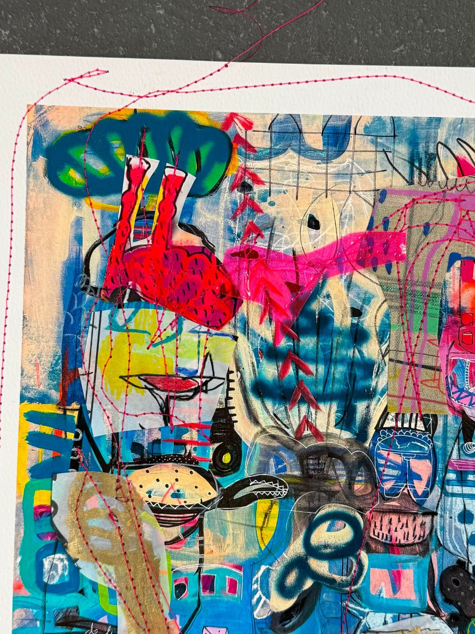 Mixed Media Artwork - Voyage Libre
