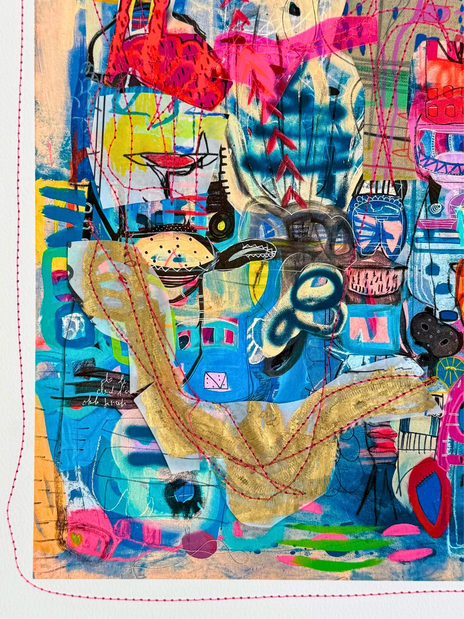 Mixed Media Artwork - Voyage Libre