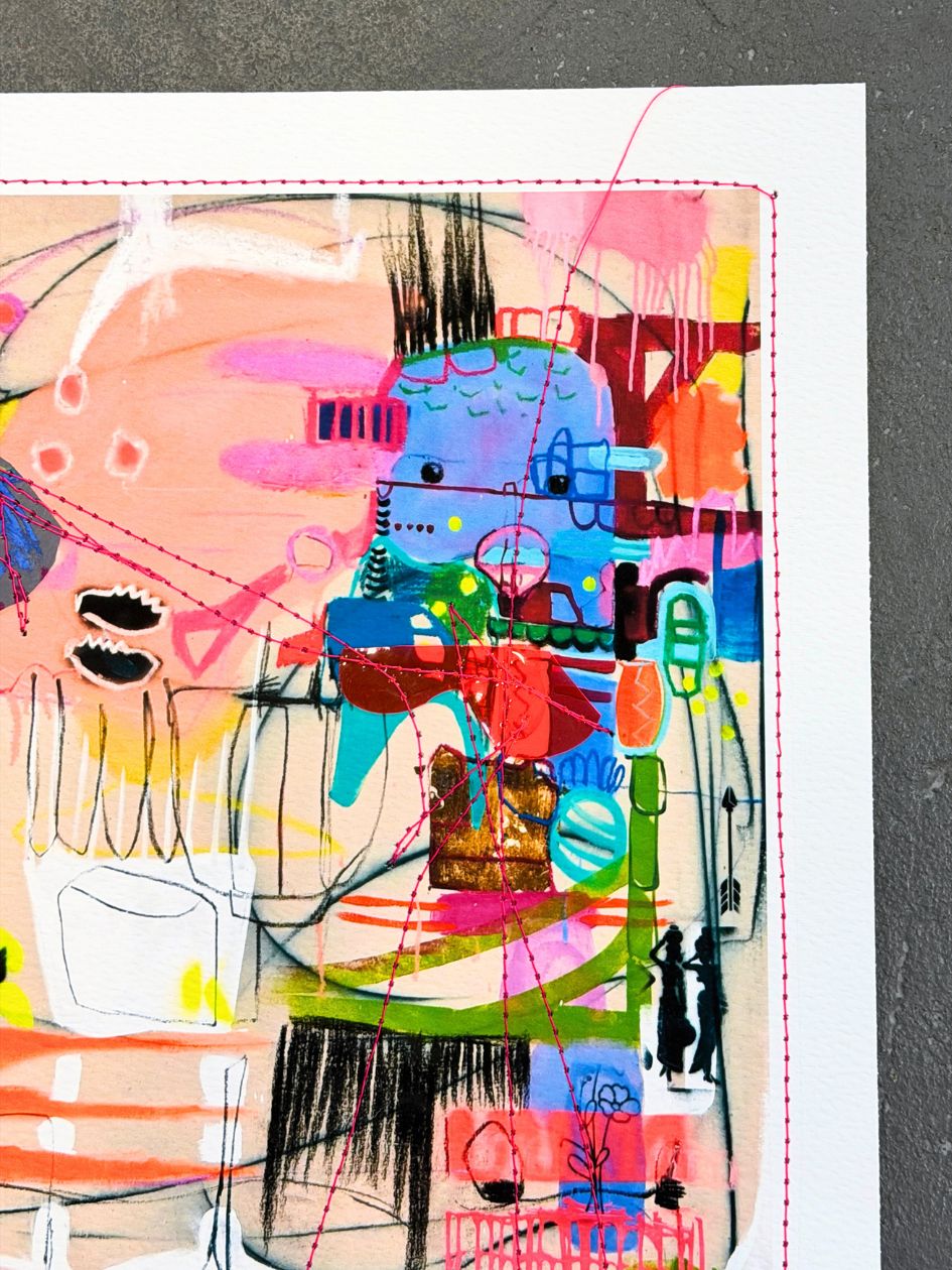 Mixed Media Artwork - Voyager