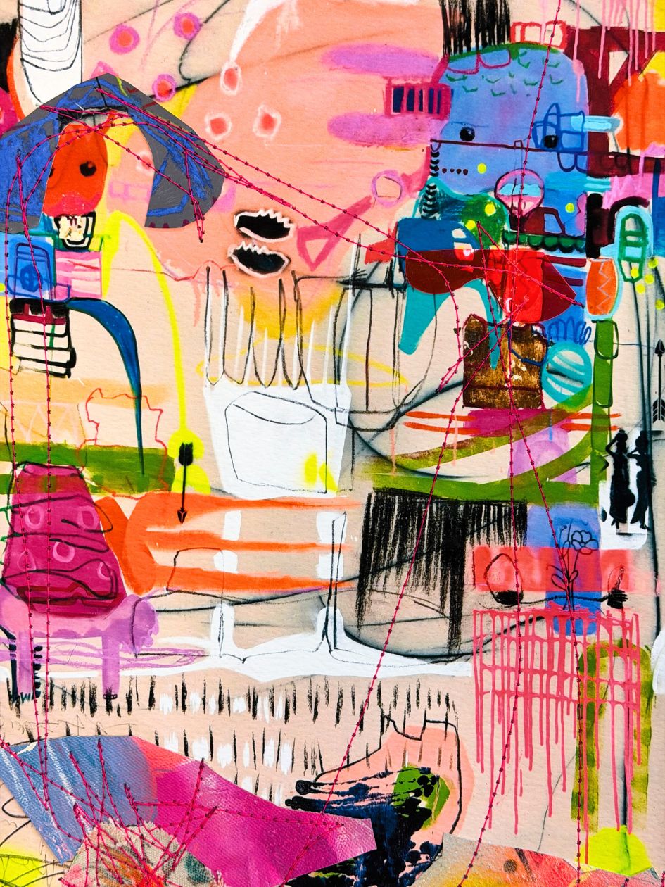 Mixed Media Artwork - Voyager